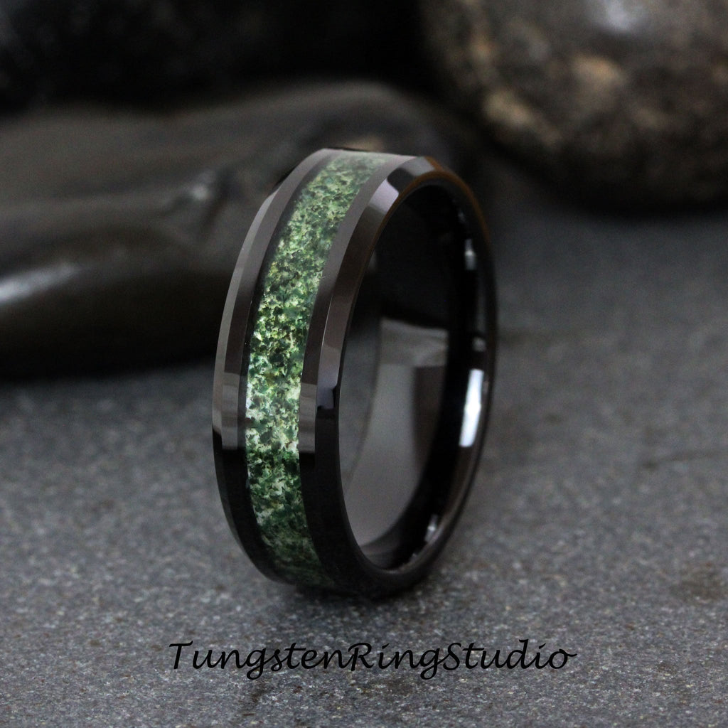 8mm beveled band